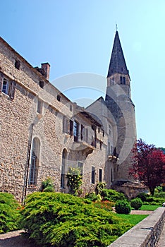 Beautiful building in a village in Rhone Alpes