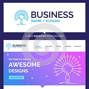 Beautiful Business Concept Brand Name Data, information, informa photo