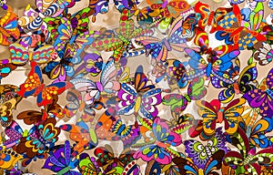 Beautiful butterfly background Butterfly background