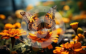 Beautiful Butterfly\'s Closeup with Intriguing Patterns\