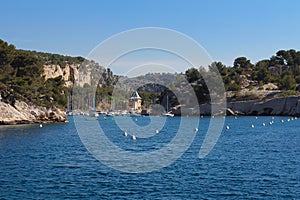 Beautiful calanques close to Cassis