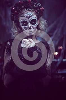 Beautiful Calavera Catrina photo