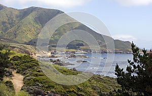 Beautiful California Pacific Ocean Coastline