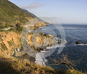 Beautiful California Pacific Ocean Coastline