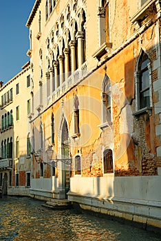 Beautiful canale of Venice photo