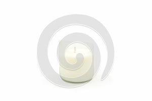Beautiful candle for spa