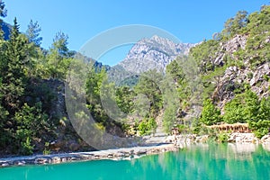 Beautiful canyon of Harmony, near the town of Goynuk