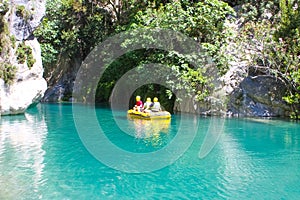 Beautiful canyon of Harmony, near the town of Goynuk