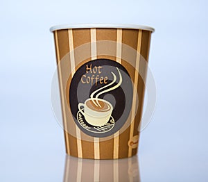 Beautiful cardboard disposable cup