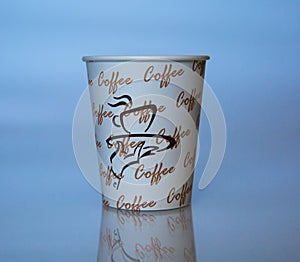 Beautiful cardboard disposable cup