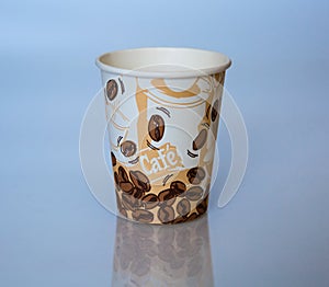 Beautiful cardboard disposable cup