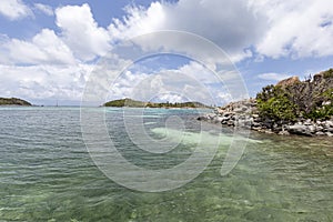 Beautiful Caribbean Beaches from Saint Martin, Sint Maarten Caribbean