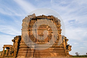 Beautiful carved ancient Jain temples constructed in 6th century AD in Osian, India.