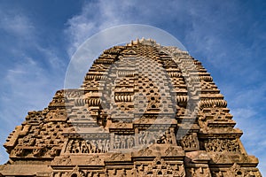 Beautiful carved ancient Jain temples constructed in 6th century AD in Osian, India.