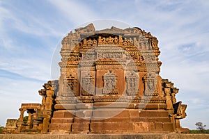 Beautiful carved ancient Jain temples constructed in 6th century AD in Osian, India.