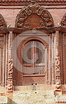 Beautiful carved door photo
