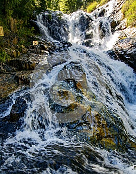 Beautiful cascading Datanla waterfall