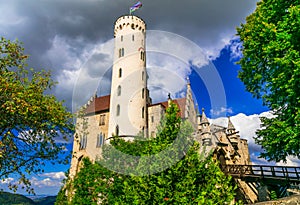 Beautiful casles of Germany- impressive Lichtenstein .