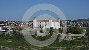 Beautiful castle in bratislava in slovakia