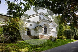 Beautiful castle in Poland in the town of Krasiczyn