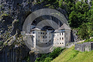 Beautiful castle of Predjama (Slovenia)