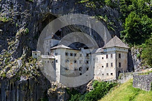 Beautiful castle of Predjama (Slovenia)