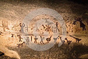 Beautiful cave drawings