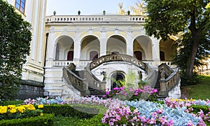 Beautiful Chateau Garden (UNESCO) in Kromeriz