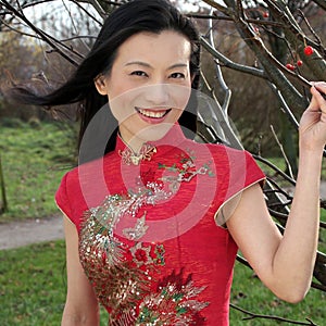 Beautiful Chinese woman