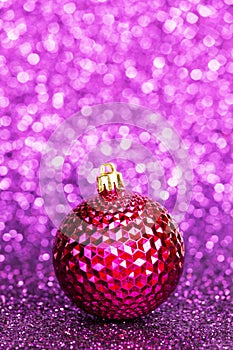 Beautiful christmas ball