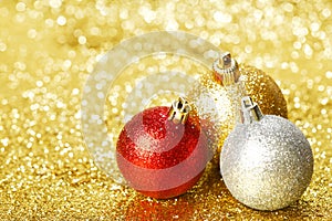 Beautiful christmas balls