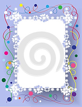 Beautiful Christmas frame