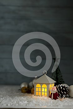 Beautiful Christmas house