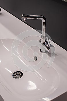 beautiful chrome faucet nice for bathroom or kitchen