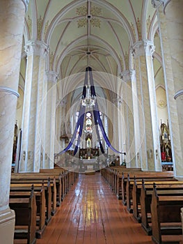 Beautiful church interior, Lithuania