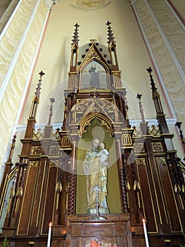 Beautiful church interior, Lithuania