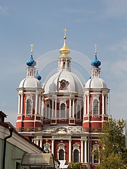 Beautiful church in Moscow