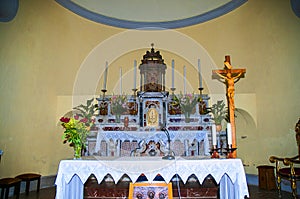 The Beautiful Church of San Guiseppi in Taormina Sicily