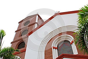 beautiful church in Santa Cruz de la Sierra city center, Bolivia photo