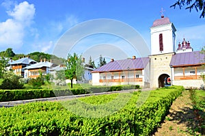 Beautiful Ciolanu monastery