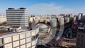 Beautiful city of Berlin from above - aerial view