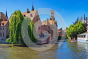 Brugge city in Belgium, Europe