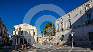The beautiful city of Cerignola, in Puglia, Italy