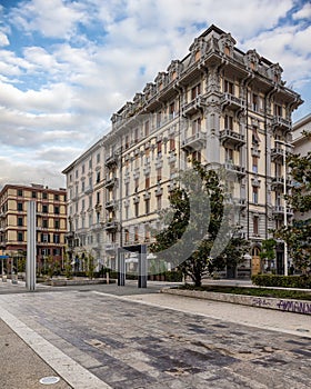 Beautiful city view in La Spezia, Liguria, Italy