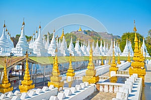 The beautiful cityscape of Mandalay, Myanmar