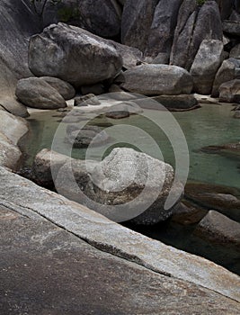 Beautiful Clear Water Rock Lagoon