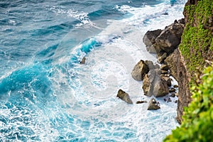 Beautiful cliffs in Bali