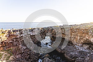 Beautiful cliffs in Cascais, Portugal