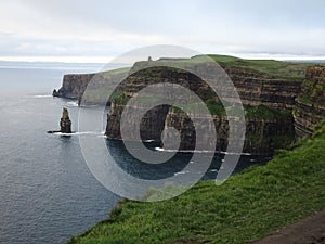 Beautiful Cliffs of Moher in Ireland near Doolin