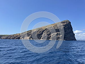 Coin de Mire islet Mauritius Island Indian Ocean